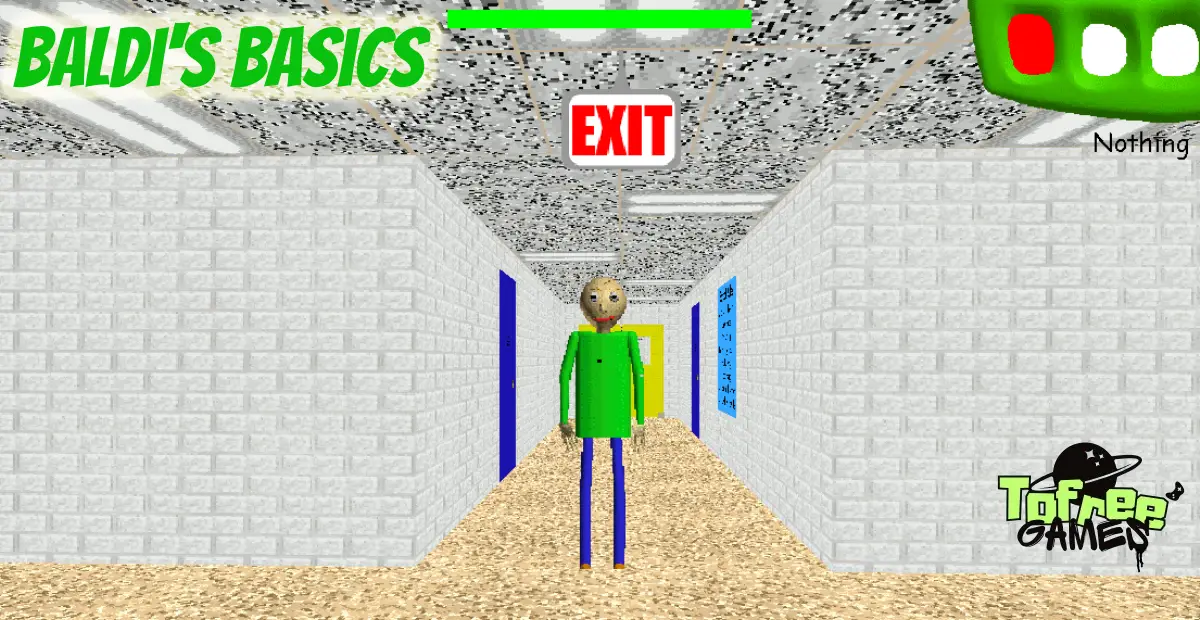 Play Online Baldi’s Basics for free