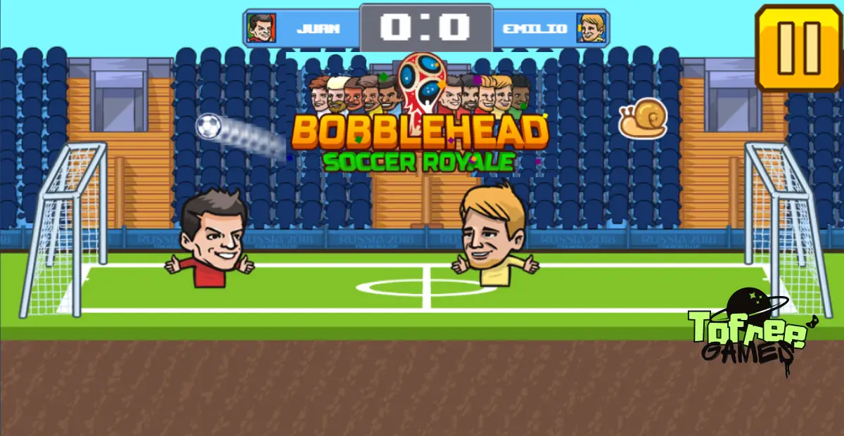 Play online Bobblehead Soccer for free