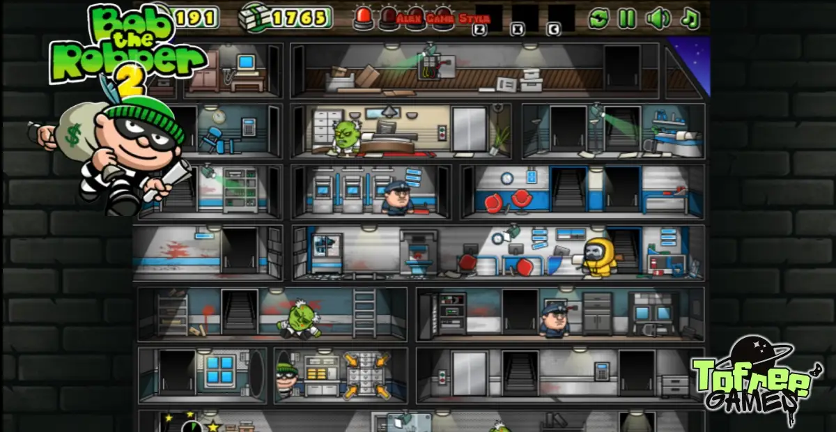play online Bob the Robber 2 for free