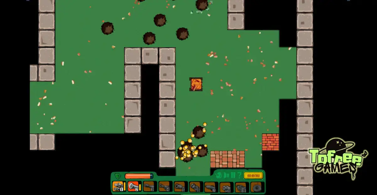 Play Online Awesome Tanks 2 for free