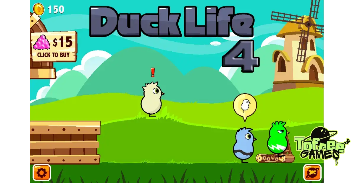 Play Online Duck Life 4 for free