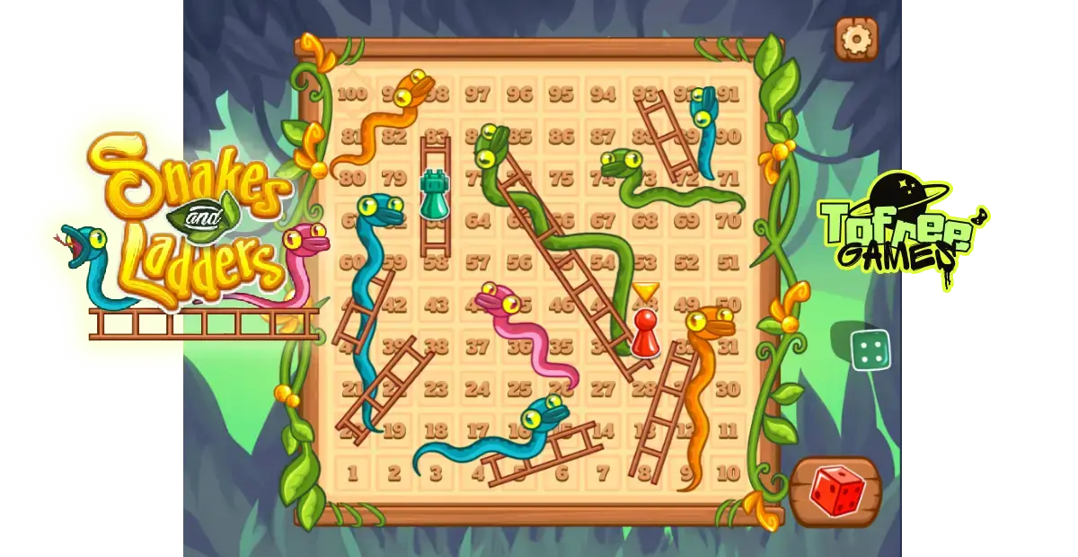 Play Online Snakes And Ladders for free