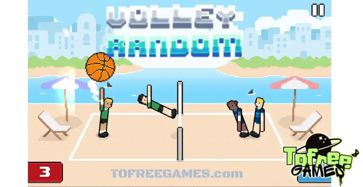 Play Online volley random for free