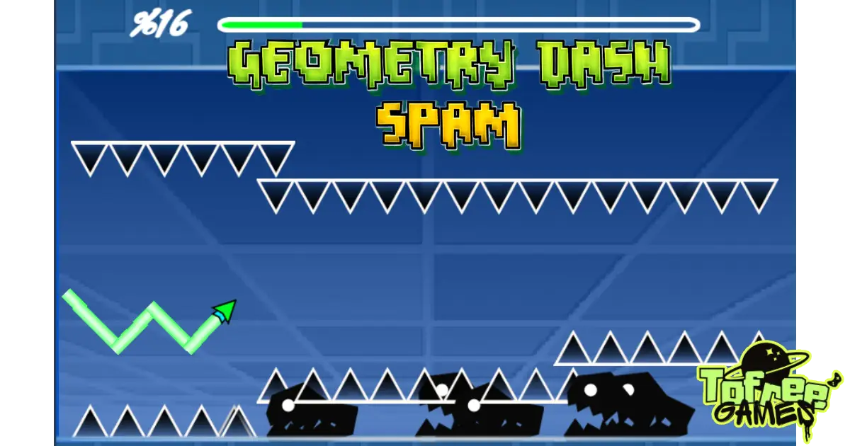 Play Online Geometry Dash Spam For Free
