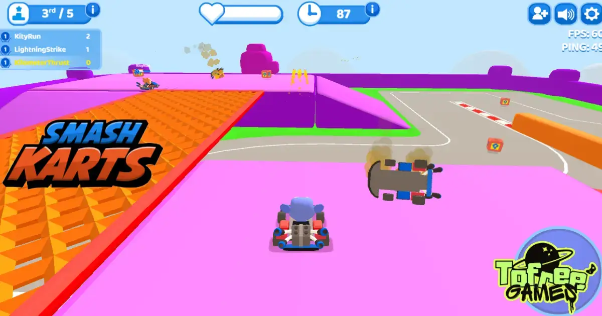 Play Online Smash Karts For Free