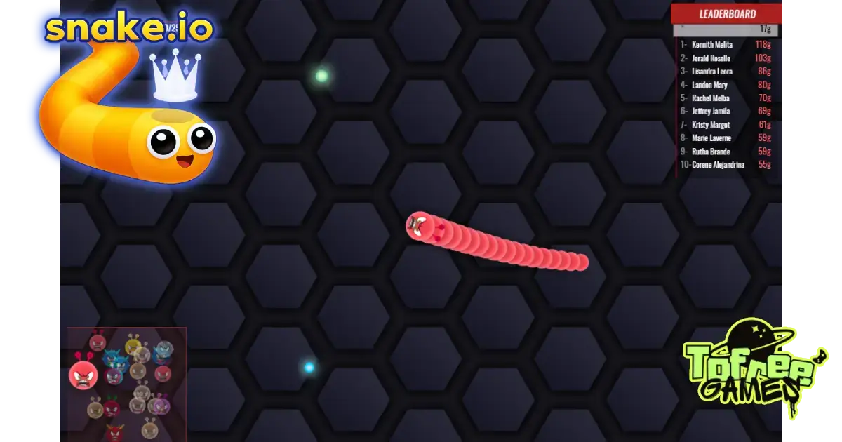 Play Online Snake.io For Free