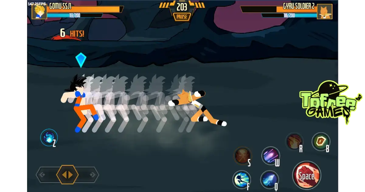 Play Online Stickman Warriors For Free