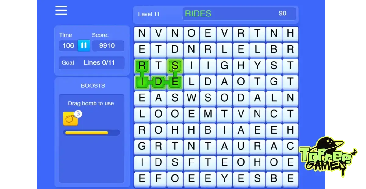 Play Online Word Wipe For Free