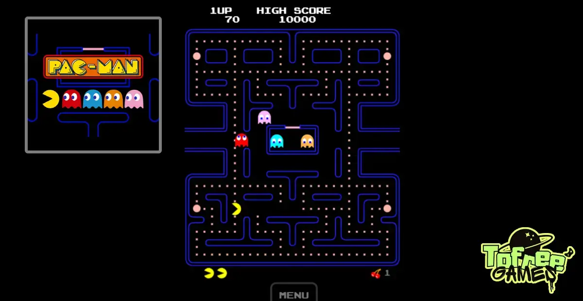 Play Online Pacman For Tofreegames
