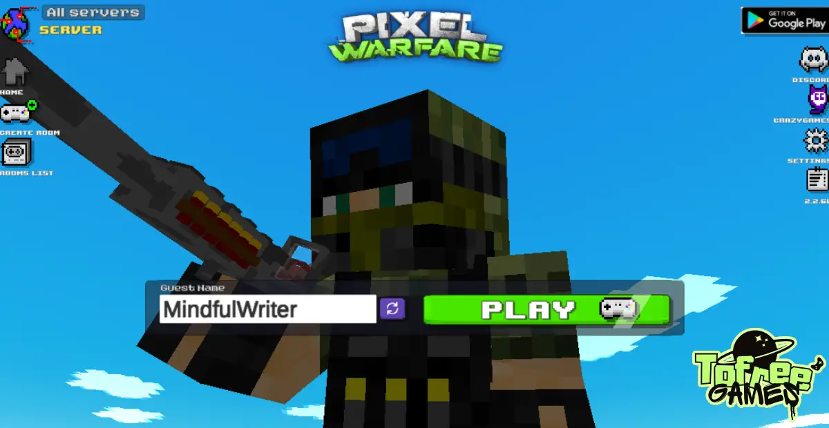 Play Online Pixel Warfare For Free